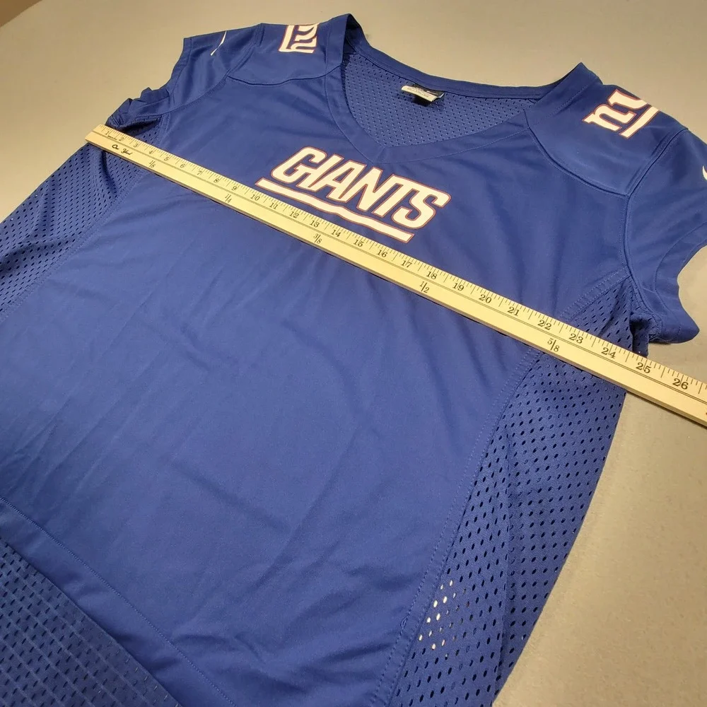 Nike New York Giants Football Jersey Women's Top Size XXL NFL‎ Team Apparel
